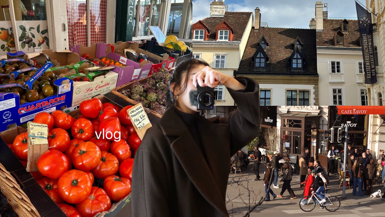 ヨーロッパ朝の市場 Ordinary days 日常 レモンケーキ🍋