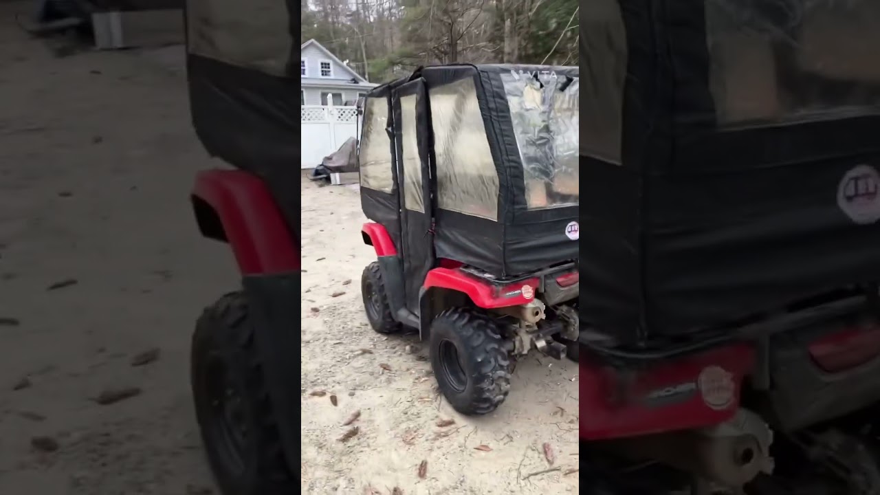 Tomy Topper ATV CAB Enclosure HONDA RANCHER 420 🤘🏼