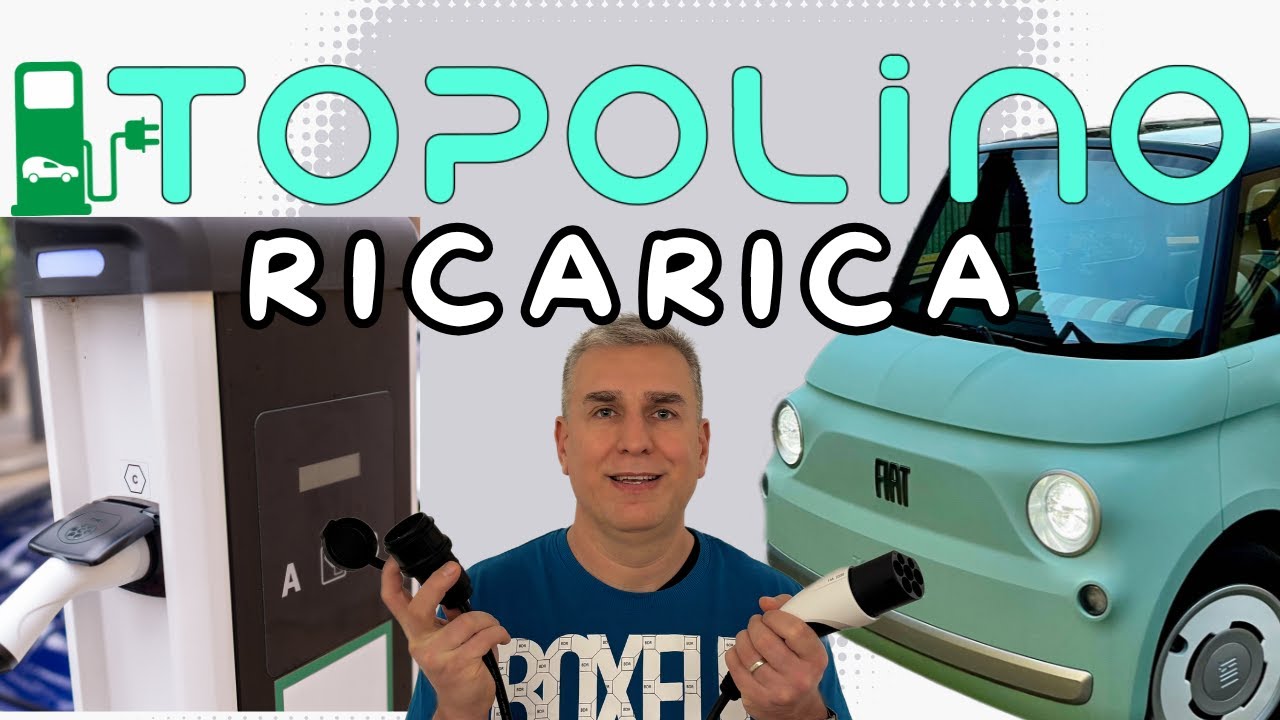 FIAT TOPOLINO 🇮🇹 COME RICARICARE ALLE COLONNINE IN MODO SEMPLICE!