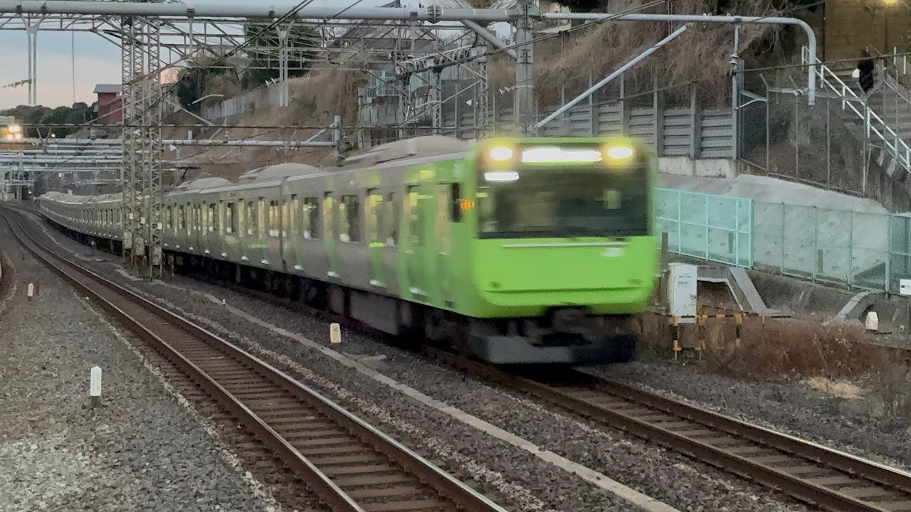 【103系風】E235系0番台トウ39編成 西日暮里駅入線