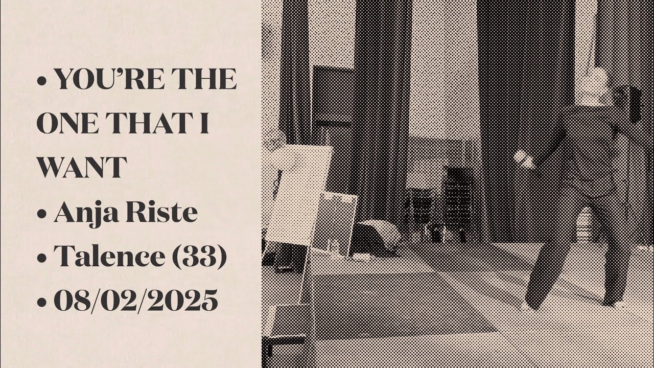 YOU’RE THE ONE THAT I WANT - Leslie Fjelltveit (NOR) // Workshop : Anja Riste (NOR)