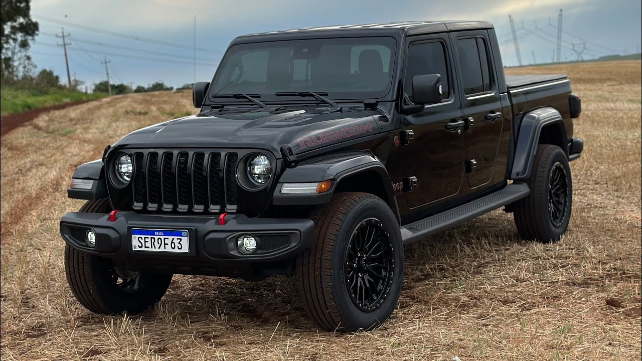 Jeep Gladiator com difusor de escapamento #starkdifusores #capanemaescapamentos