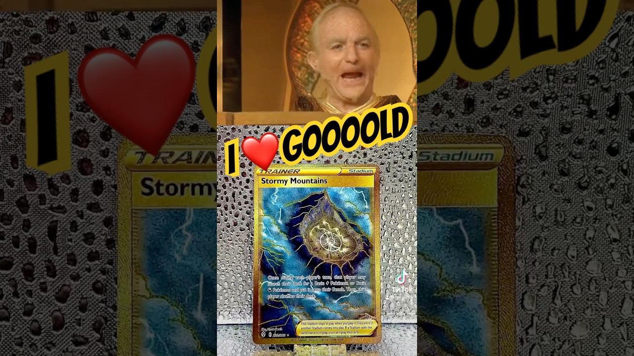 #goldmember #hyperrare #pokemon #pokemoncards #pokemontcg #comedy #austinpowers #ilovegold