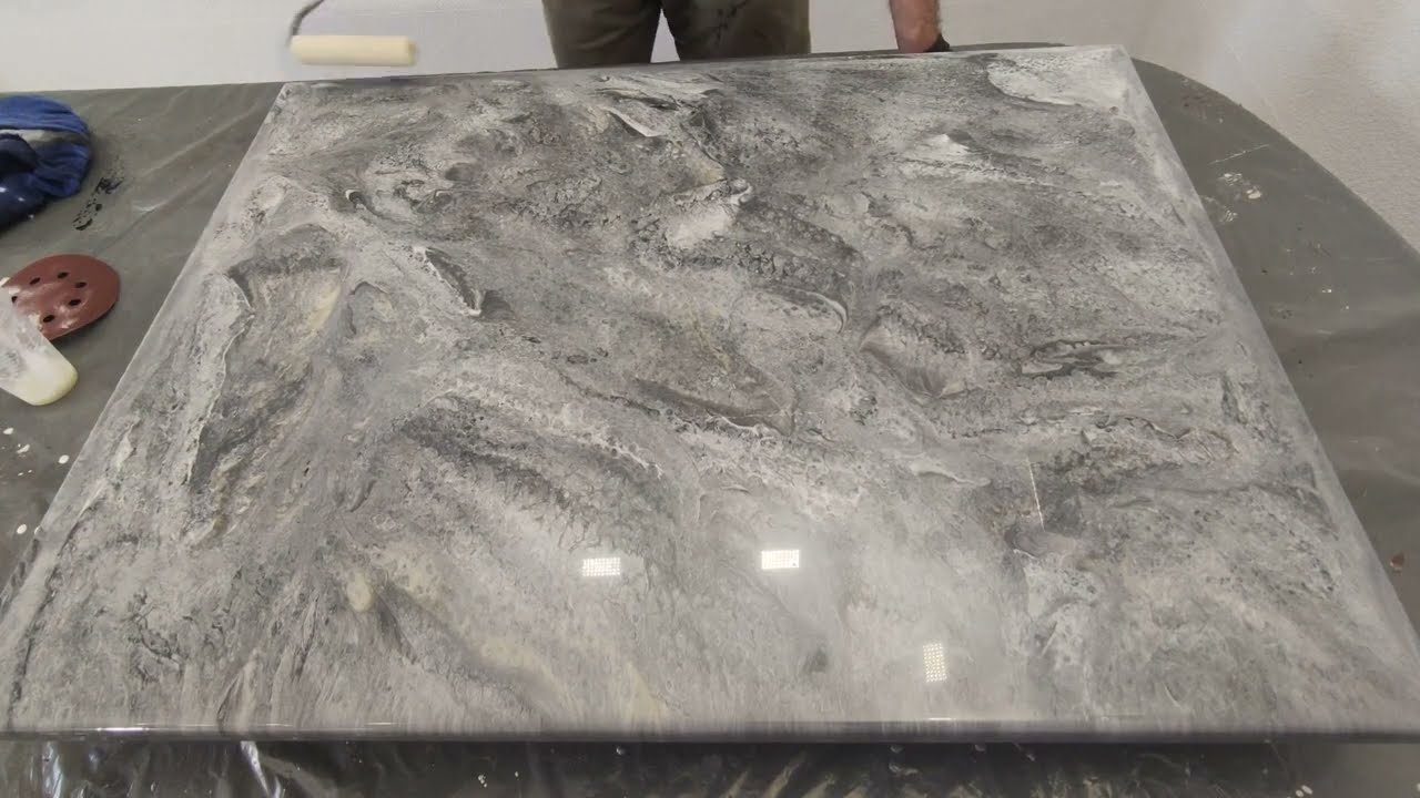 WB Epoxy Gloss - лак глянцевый, эпоксидный, на водной основе. Проверка на прочность и царапанье.