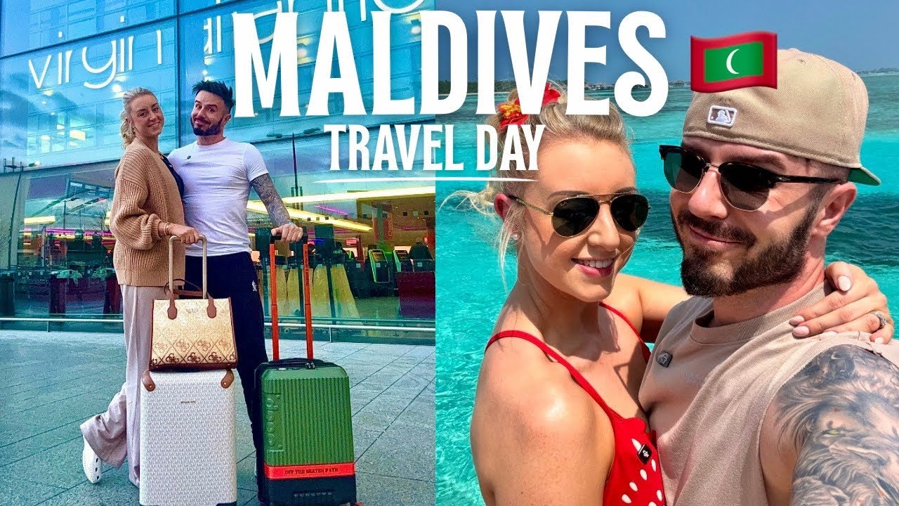MALDIVES TRAVEL DAY! 🇲🇻 | We Land in Paradise! 🏝️