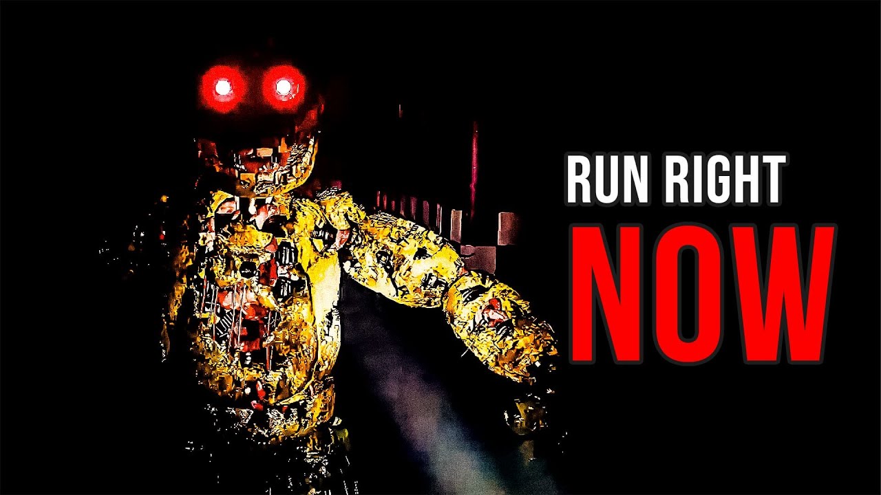 I Was NOT Ready for This FNAF Free-Roam  Game