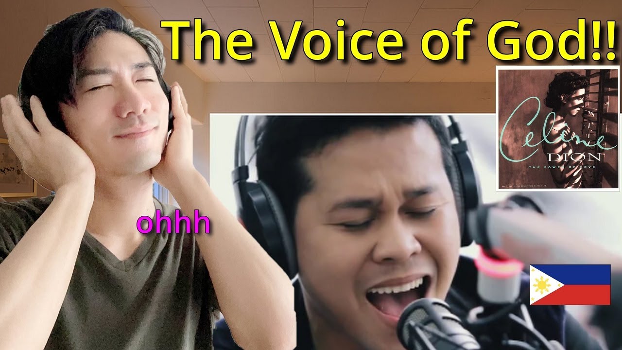 JAPANESE VOCAL COACH REACTION / Marcelito Pomoy - The Power of Love (Celin Dion cover)