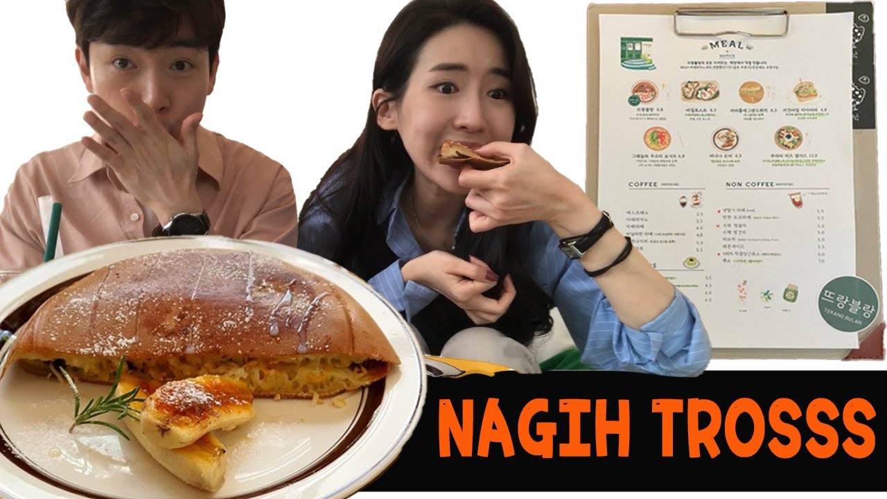 [REAKSI]👧🏻👦🏻ADIK KOREA MAKAN MARTABAK MANIS HBIS SEKEJAP