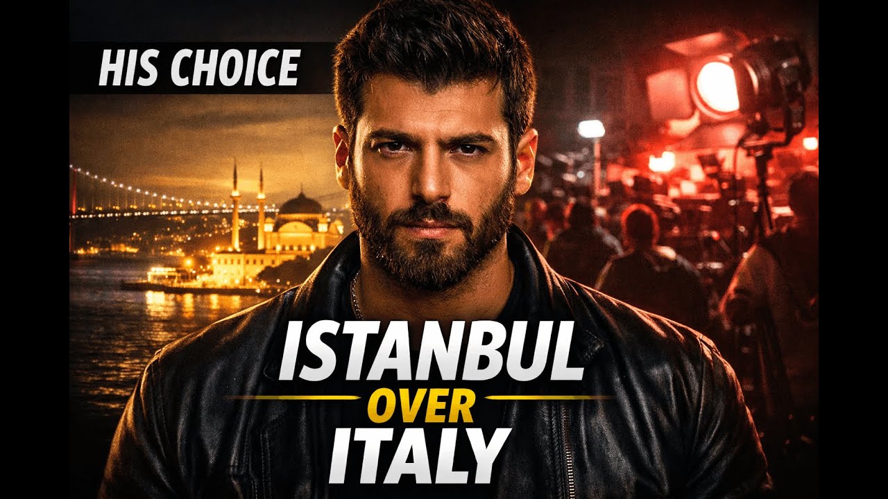 Can Yaman’s Choice Revealed — Why He Picked Istanbul Over Italy