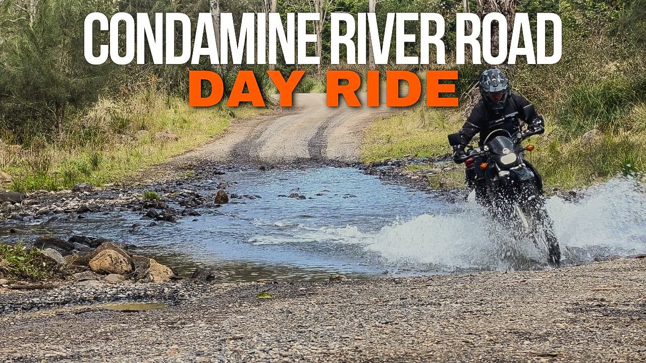 CANUNGRA to CONDAMINE RIVER RD adventure ride.