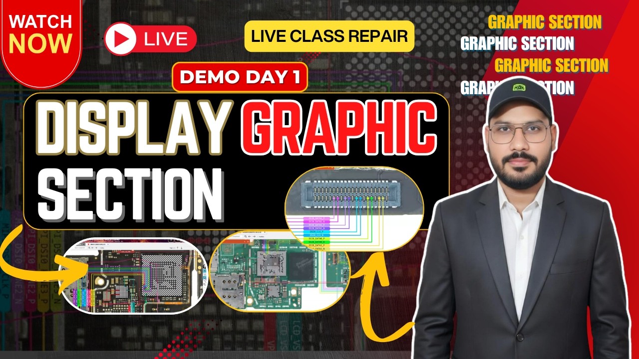 Graphic Section Live Realme C30 | MOBILE REPAIRING COURSE | ADVANCE MOBILE SOLUTION