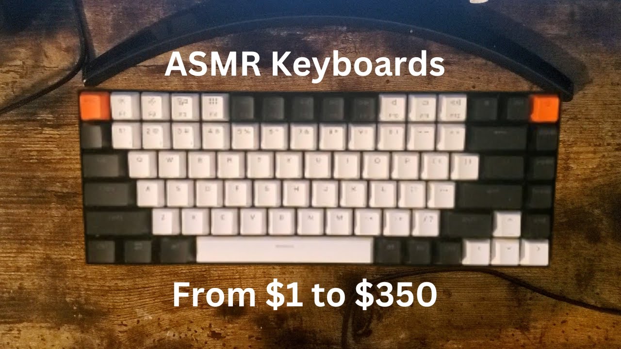 ASMR l $1 vs $350 Keyboard (Part 1)