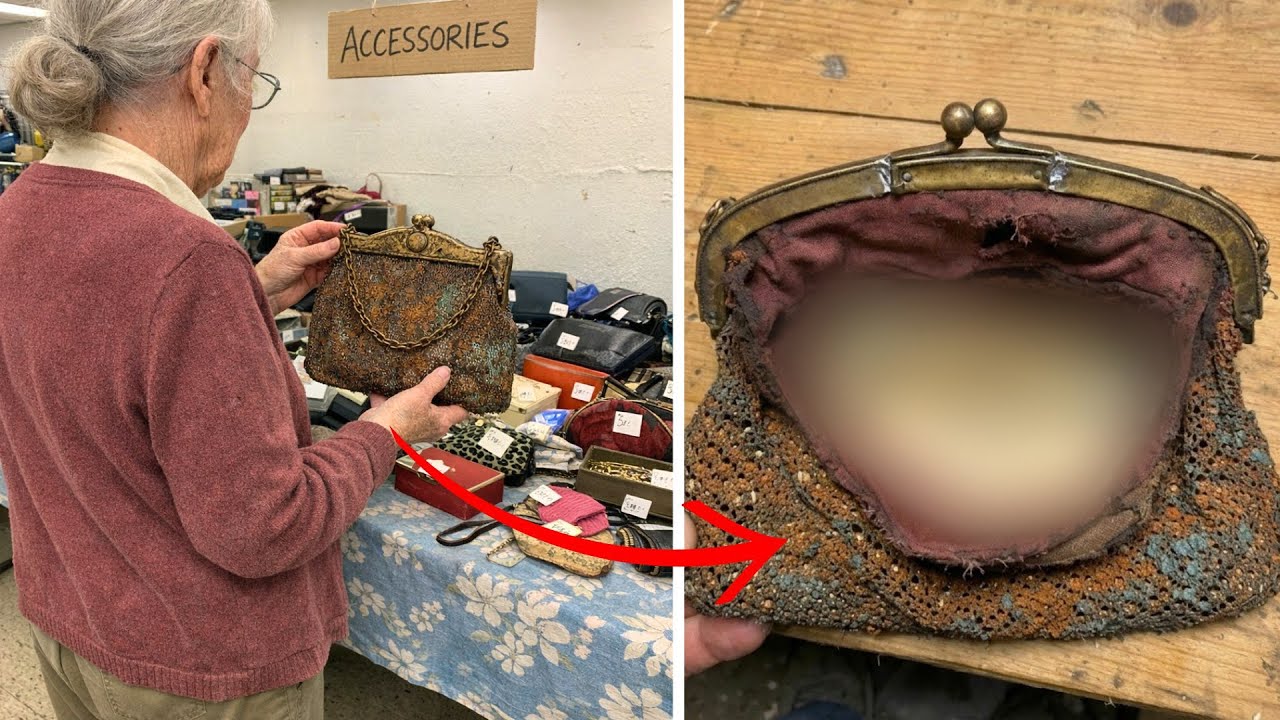 [Full Story] Woman Bought Rusty Purse for 99 Cents, Opened it at Home and Dialed 911!