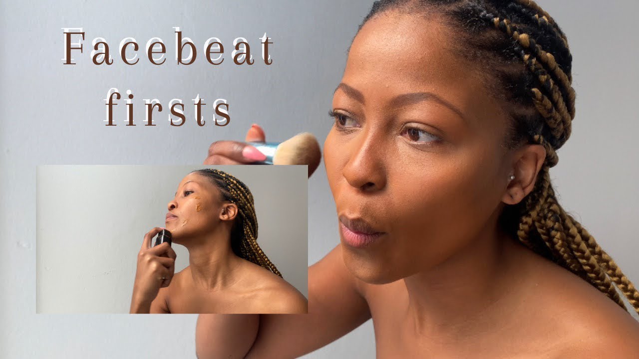 my first face beat attempt!!