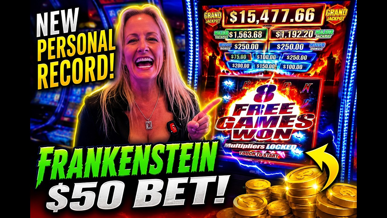 🔥 НОВЫЙ ЛИЧНЫЙ РЕКОРД в слоте Frankenstein! | БЕШЕНЫЙ ВЫИГРЫШ при ставке $50! 🎰💰