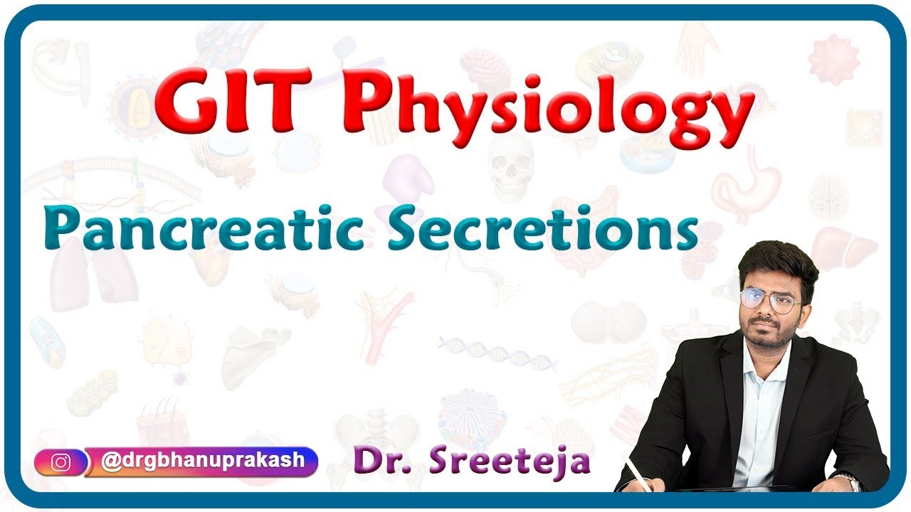 Physiology of Pancreatic Secretions : Gastrointestinal Physiology USMLE Step 1