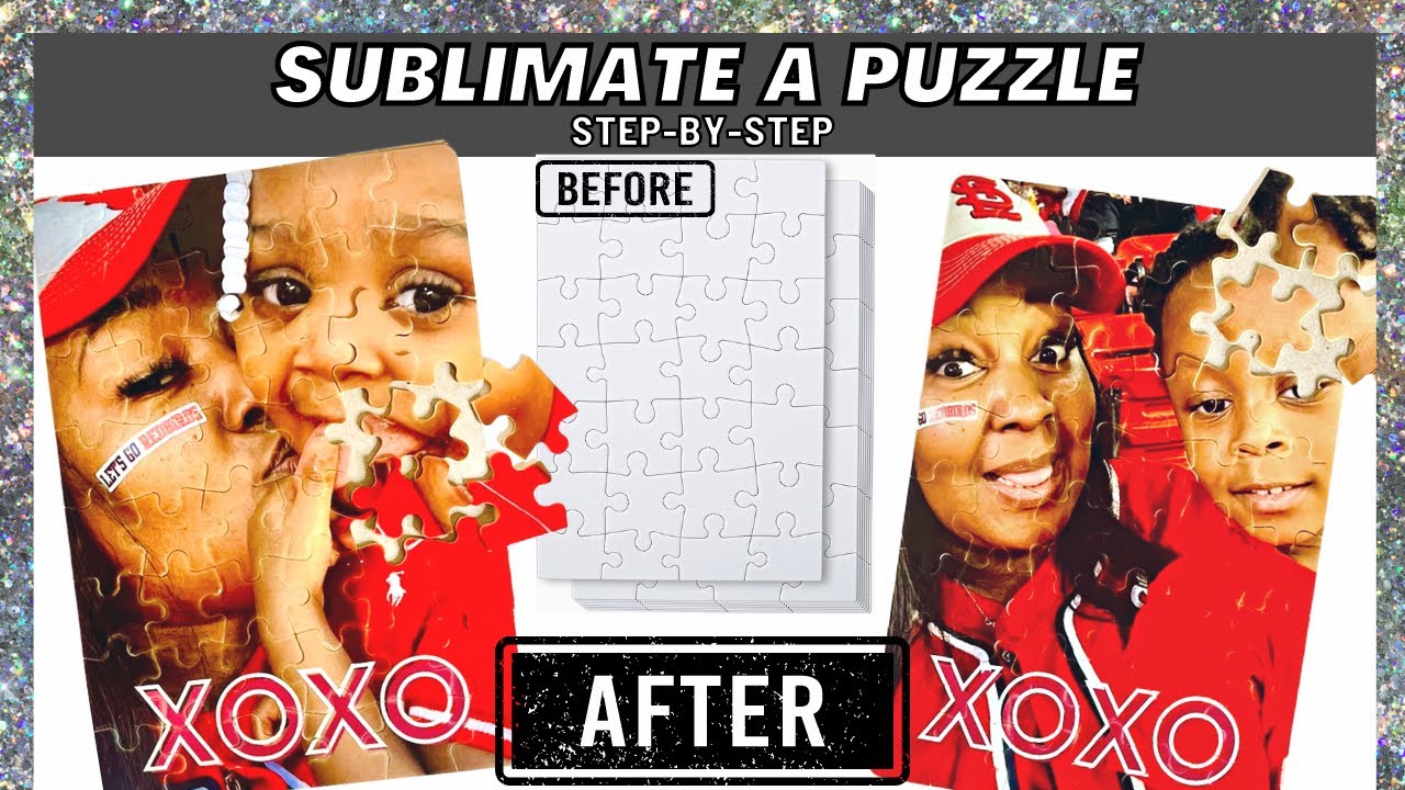 How Make Puzzle From Start To Finish For Beginners🧩🧩