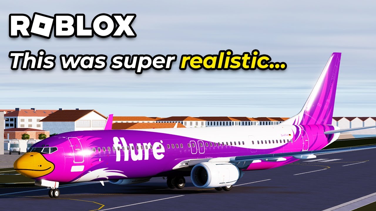 FLYING ON THE BOEING 737 ON ROBLOX?
