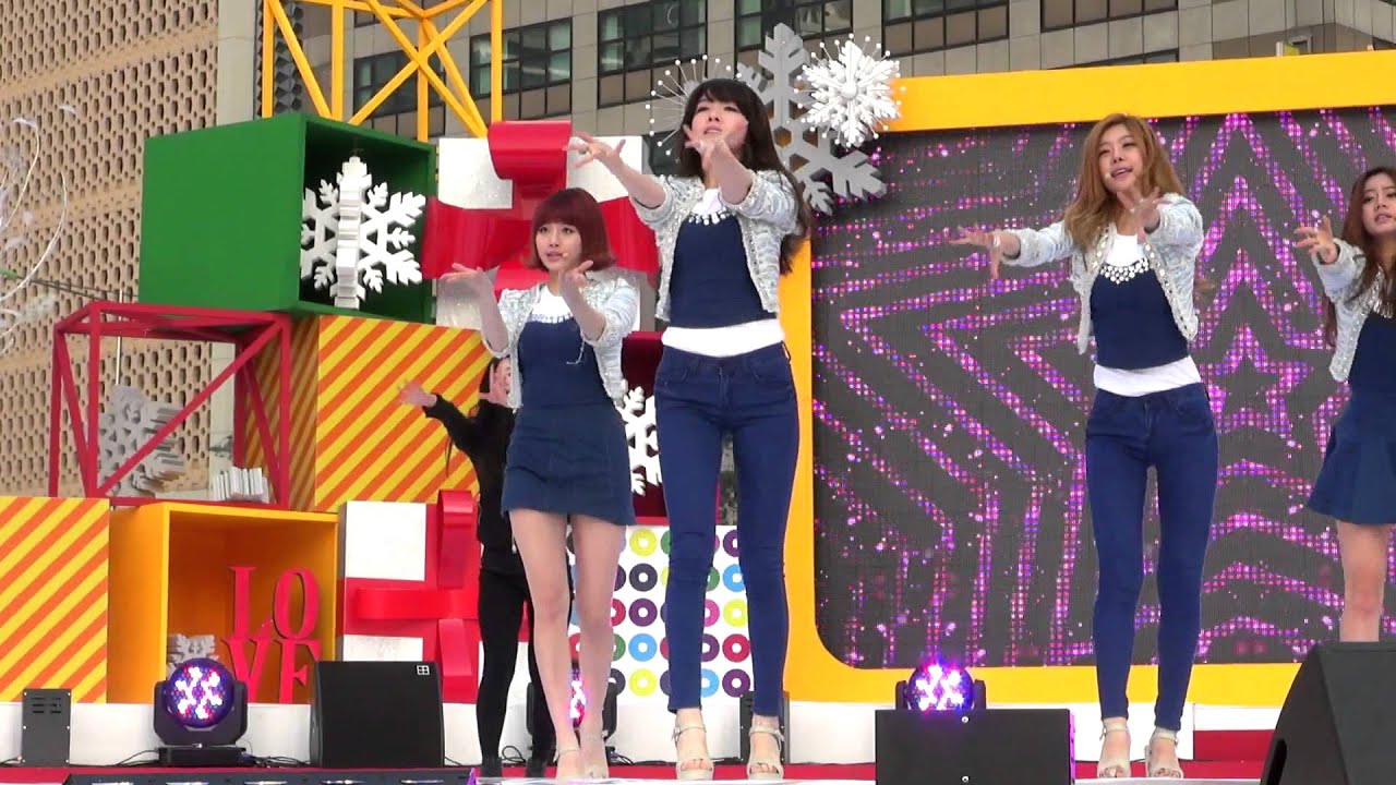 [직캠] 걸스데이 (Girls Day) - 나를 잊지마요 (12.12.13 바보나눔 대축제)