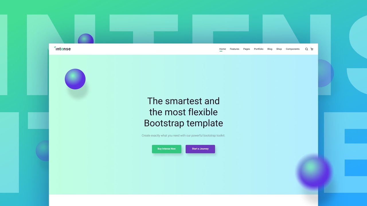 Intense - #1 Multipurpose Website Template | TemplateMonster