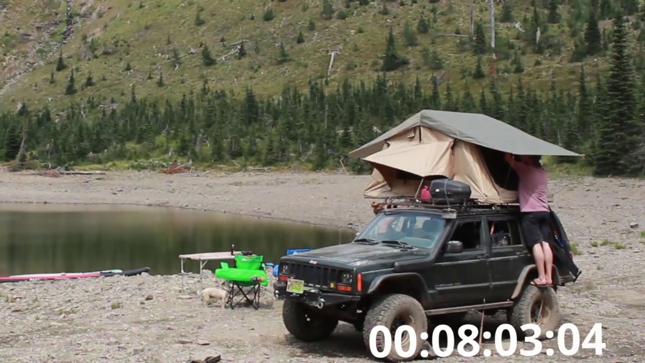 Smittybilt Overlander Tent (2783) Timelapse