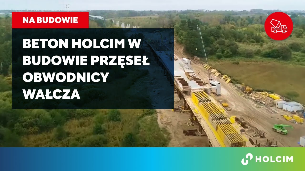 Realizacje Holcim Polska: obwodnica Wałcza w ciągu Drogi Krajowej nr 10