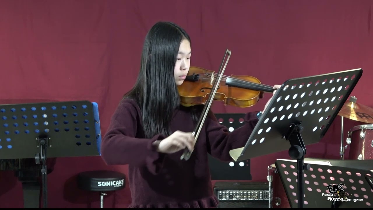 25/26 2º Trim. Violín de la Escuela de Música de Sarriguren