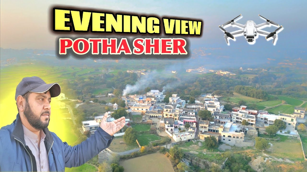 Sham Ke Time Potha Sher Ka Drone View | Status Lines | Dadyal | Azad Kashmir