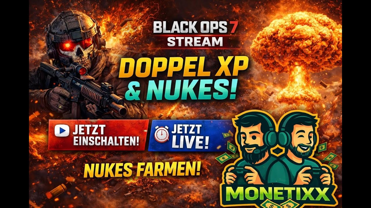 Call of Duty BO7 Double XP 50+ Nukes