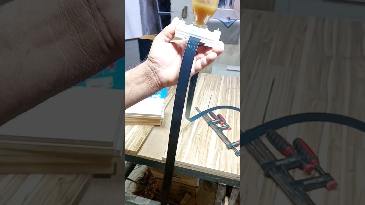 passador de cola rápido em fita de borda #diy #gabarito #façavocêmesmo #marcenaria