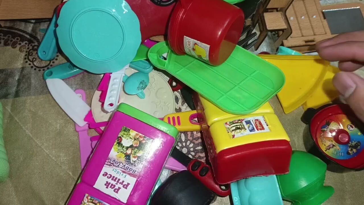 Satisfying with Unboxing & Pinkie Miniature Barbie Hello Kitty Furniture Video | ASMR Furniture Set