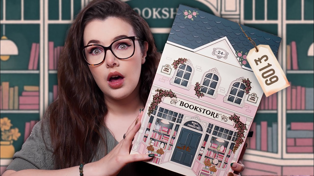 Адвент-календарь Kinda Kawaii Bookshop Candleware 2025 📚 | ДЕНЬ АДВЕНТА 18