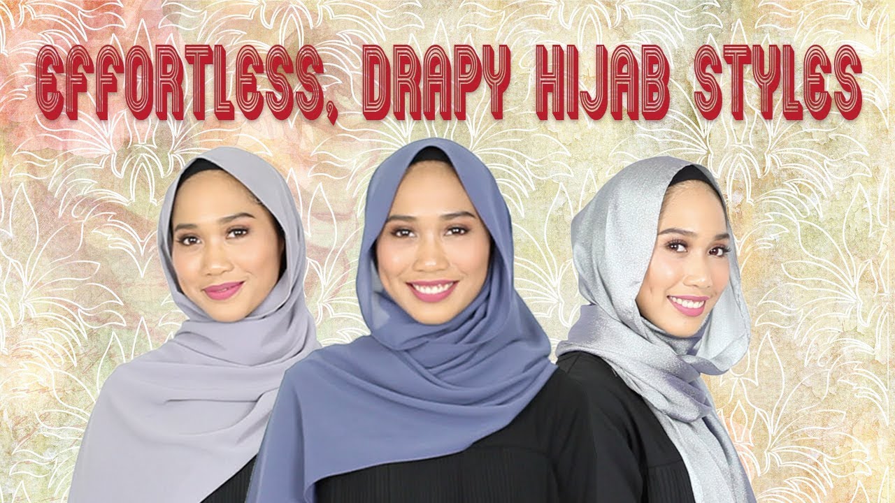 3 Ways to Style Your Hijab Loose & Drape-y | Ayu Apparels