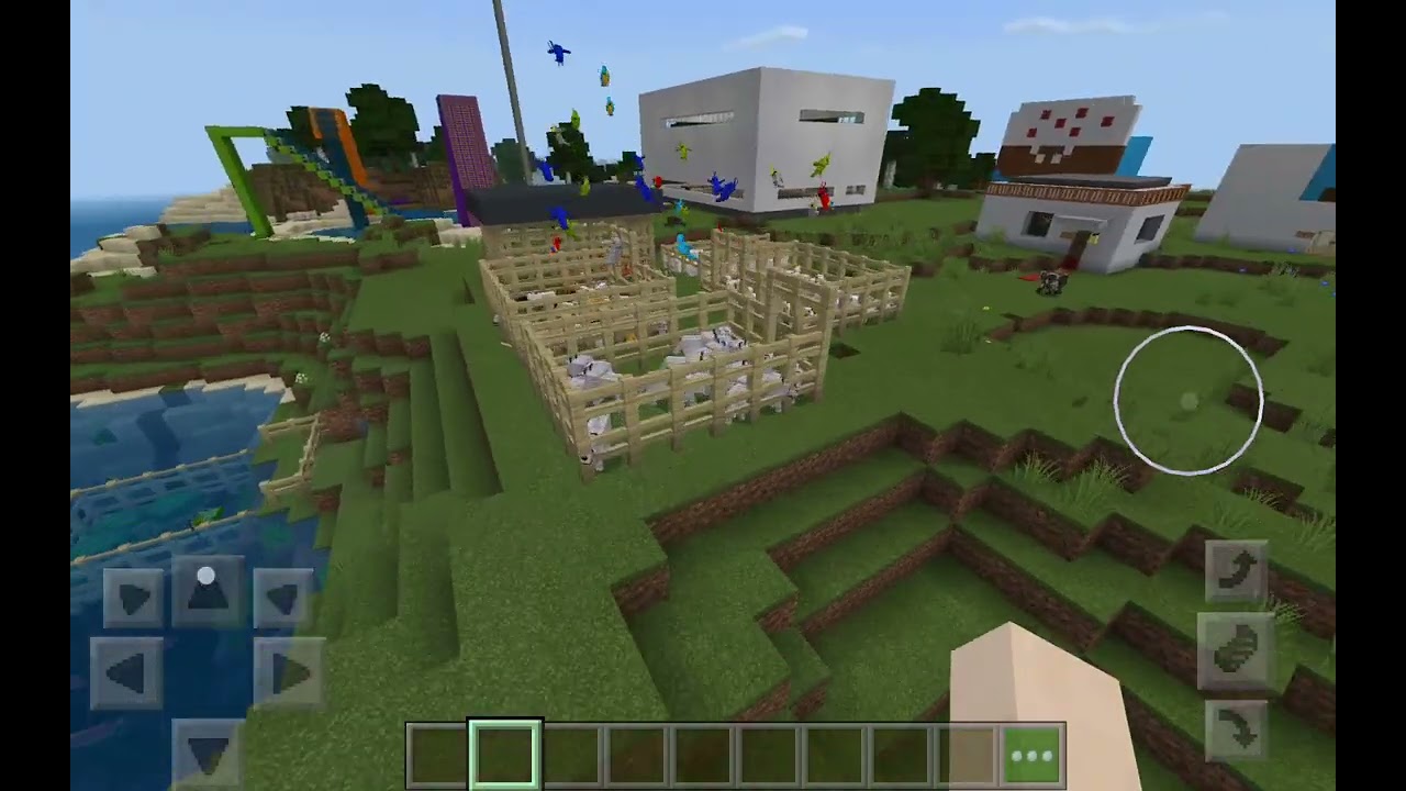 Mineral ta kardeşimin evini yaptım.