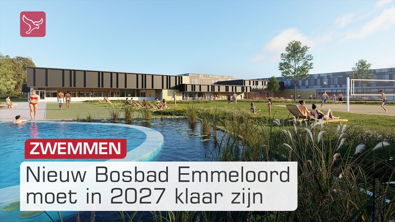 Nieuw Bosbad Emmeloord krijgt drenkelingendetectie en natuurzuivering | Omroep Flevoland