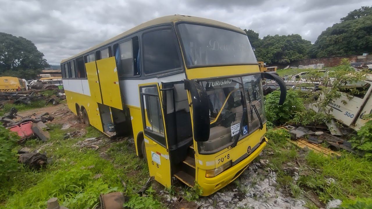 MARCOPOLO PARADISO GV 1450 VOLVO B10M Ano 1995 / Desmanche de Ônibus