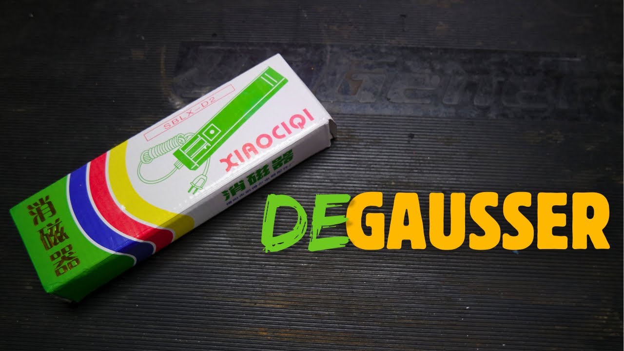 Cheap Handheld Degaussing Wand - CRT Degausser Coil Demagnetizer Tool Review