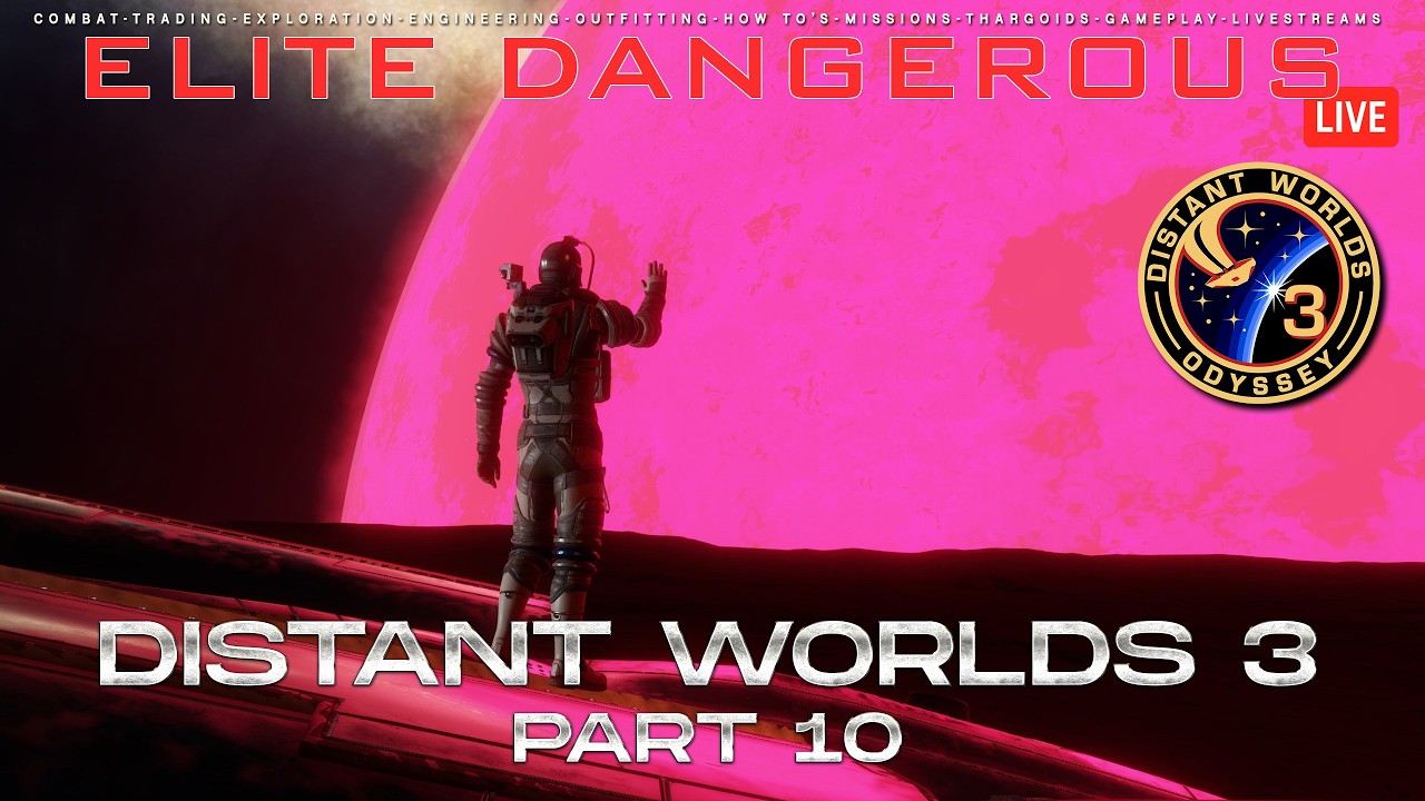 Elite Dangerous - Distant Worlds 3 - Part 10 - This isn't what I thought it would be. :(