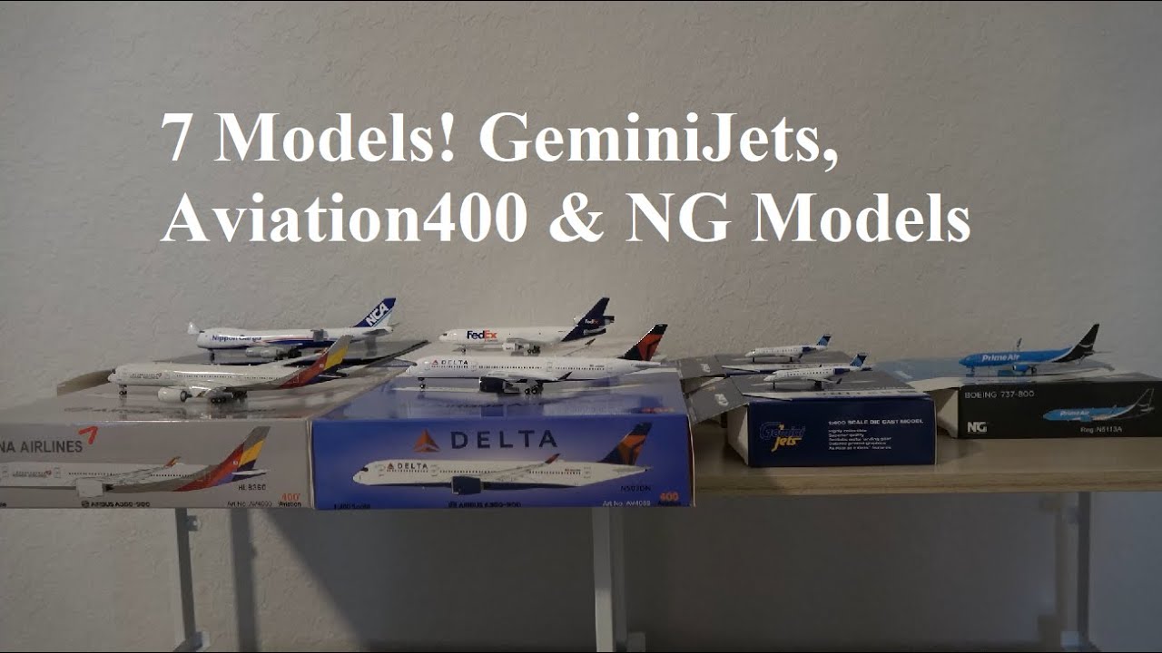 HUGE MODEL UNBOXING! GeminiJets, NG Models & Aviation400! Delta Airlines, Asiana, FedEx & More!