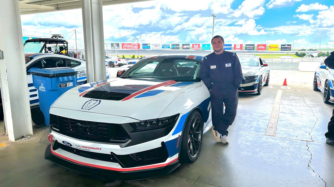 Road Racing Mustang Dark Horse with Ford Performance Racing School!
