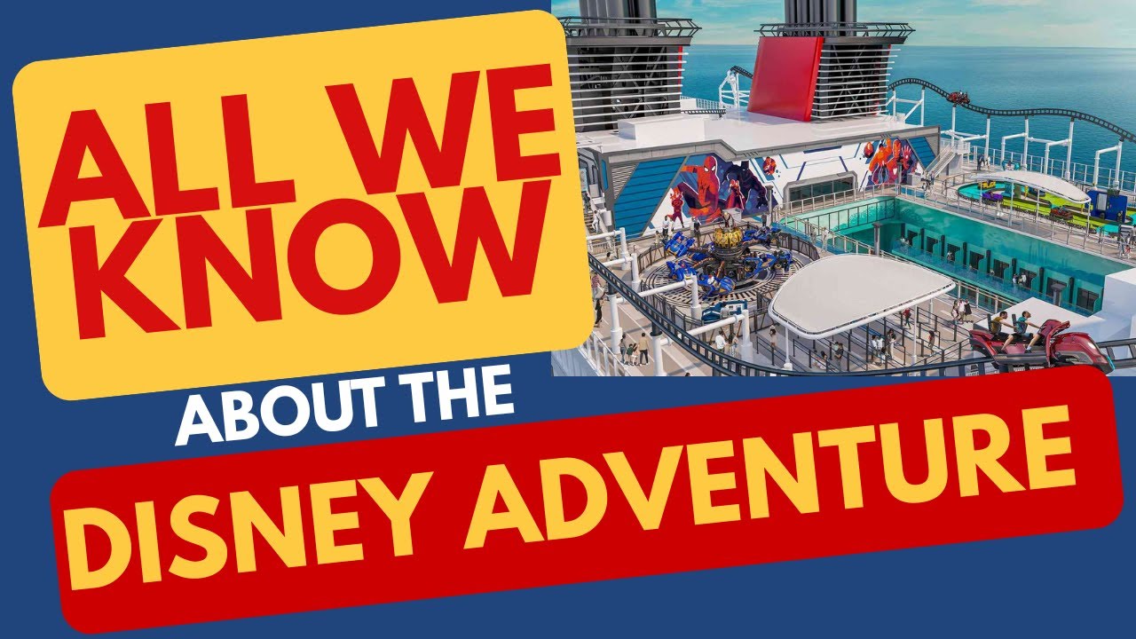 DISNEY ADVENTURE: 🤩 ROLLER COASTER at Sea! | DCL's Biggest Ship & Singapore Homeport Revealed