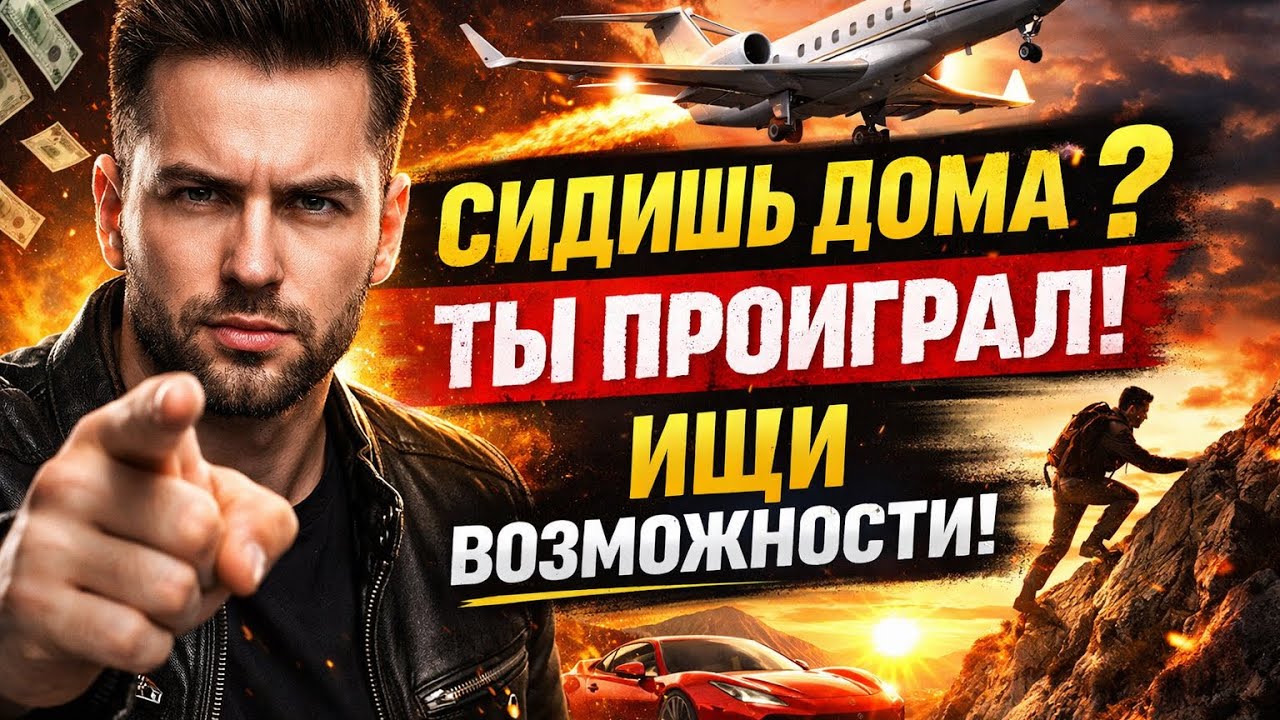 Будь где-то. Делай что-то. И жизнь начнёт отвечать.