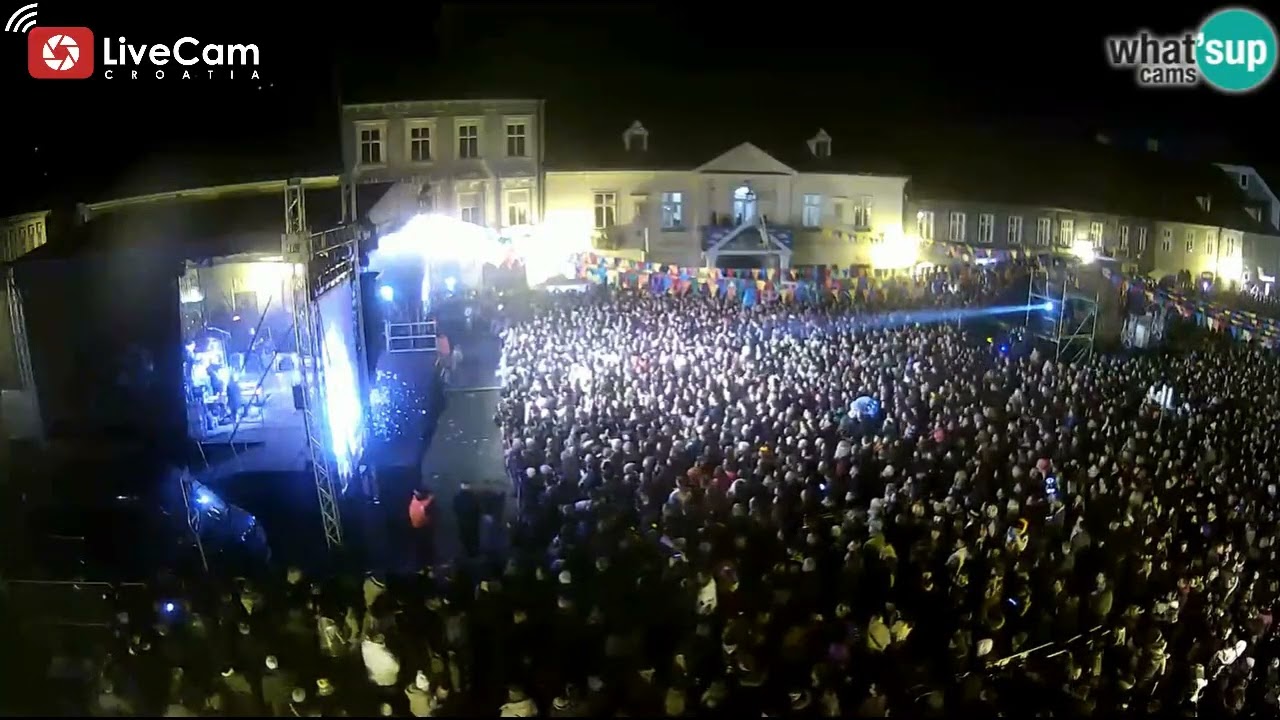 Otvorenje 200. Samoborskog fašnika! Spektakl i koncert Severine uživo LiveCamCroatia