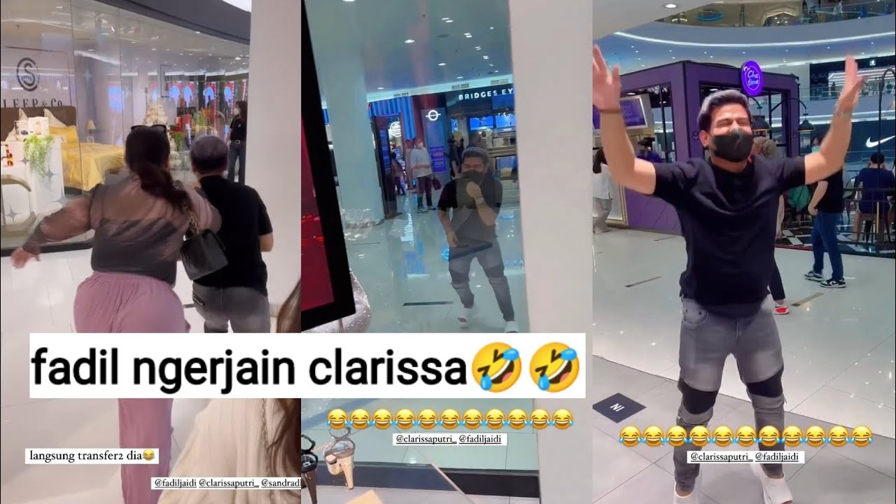 FADIL SI PALING JAIL‼️NGERJAIN CLARISSA SAMPE DI KEJAR 🤣