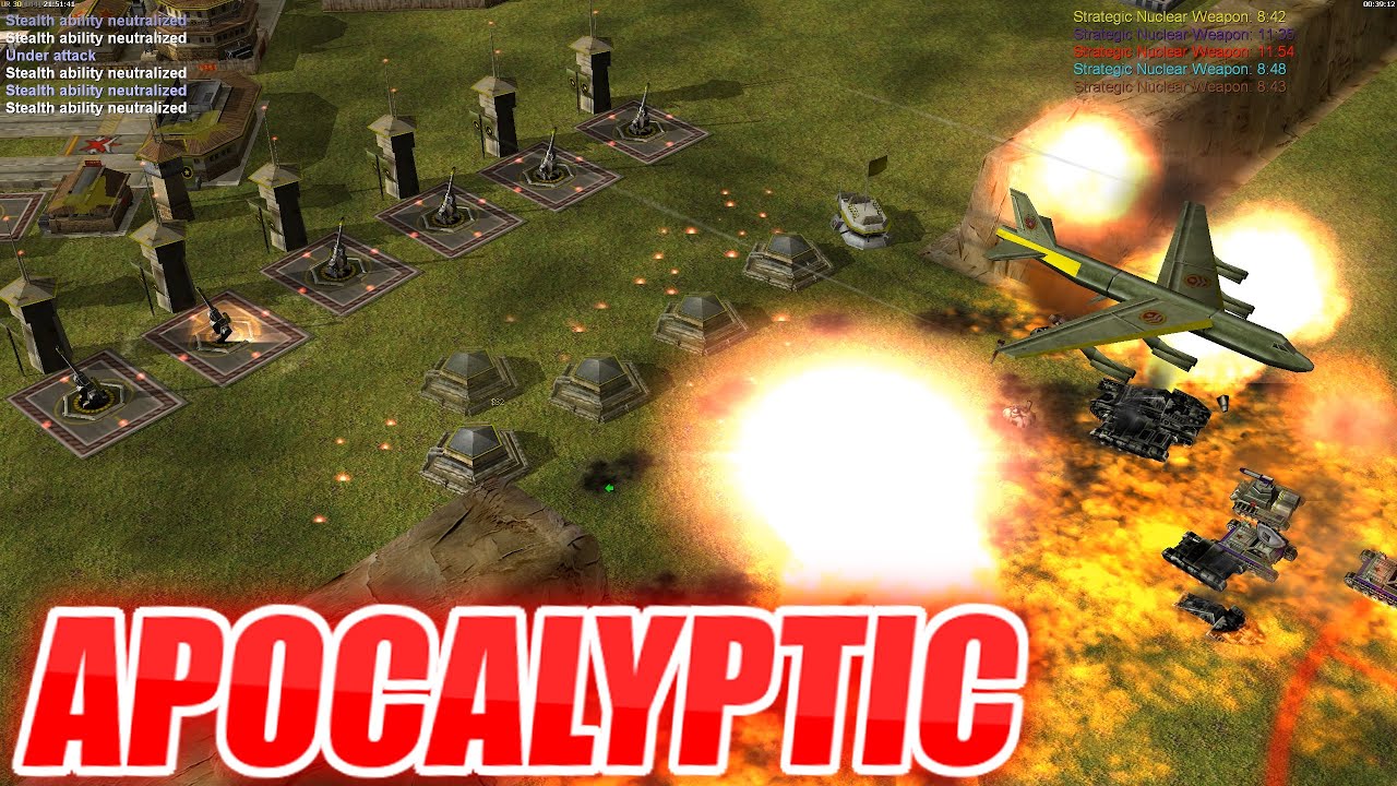 ARTILLERY GENERAL MOD APOCALYPTIC GENERALS ZERO HOUR