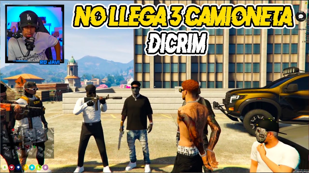 RDJavi: No Llegan 3 Camioneta de DICRIM