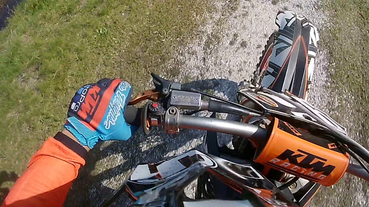 Ktm 450 sxf !!! Balade
