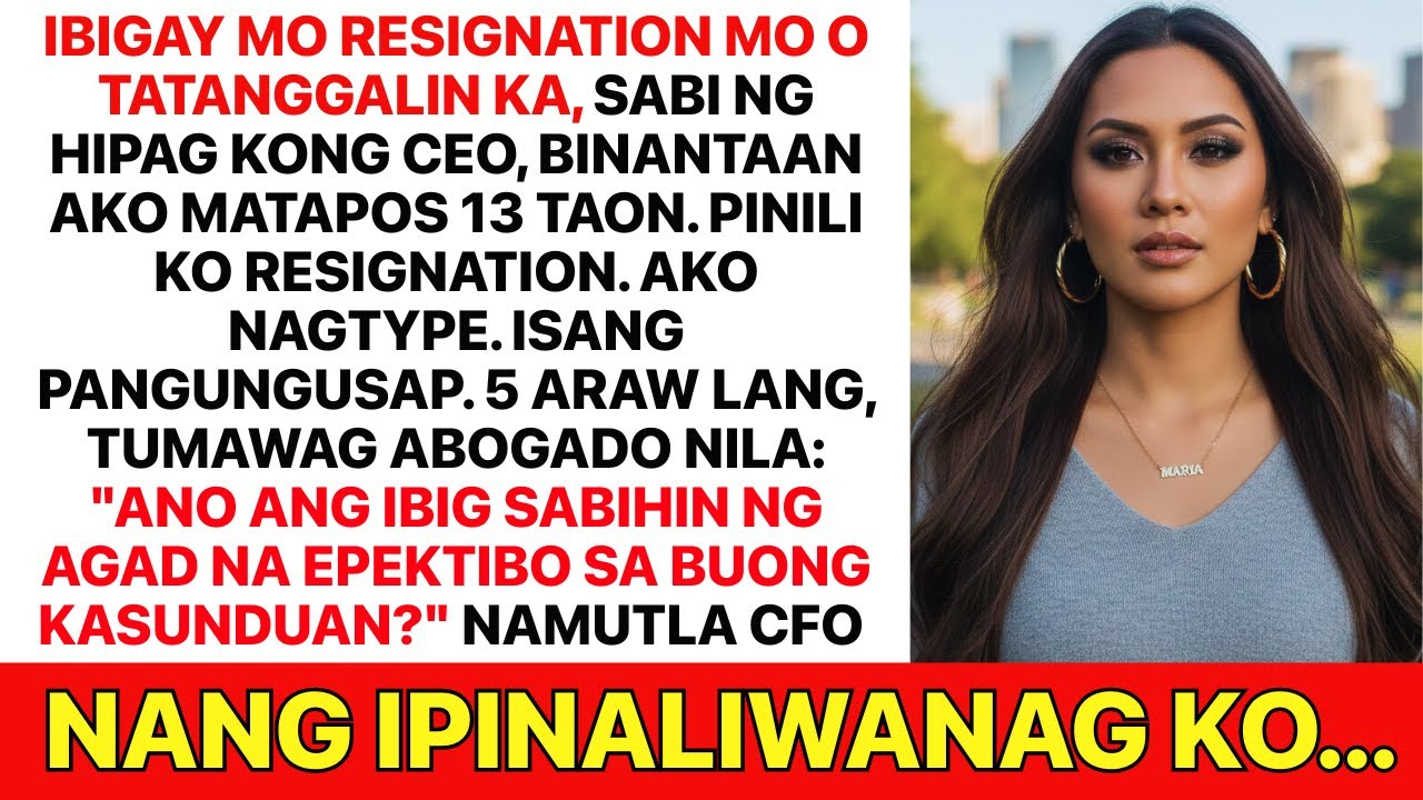 “Magbitiw Ka o Tatanggalin Ka,” Banta ng Hipag Kong CEO Matapos ang 13 Taon