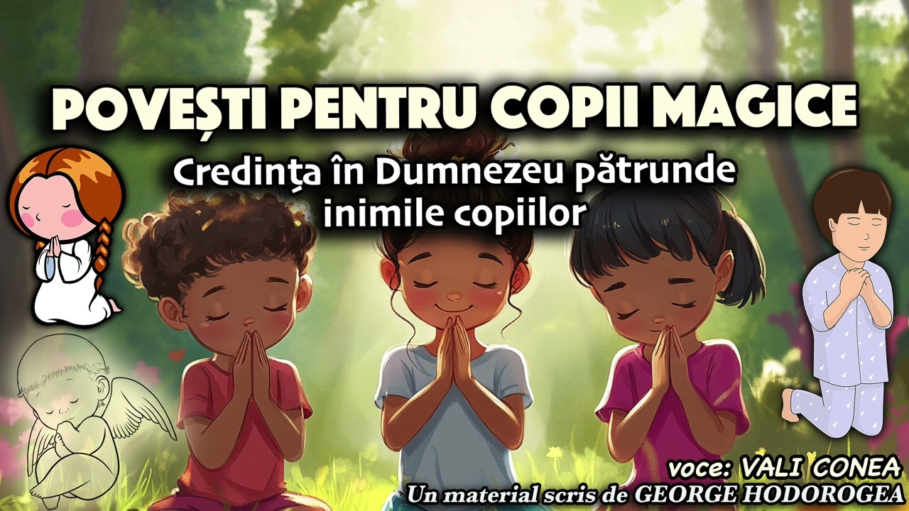 Povesti pentru copii magice  * Credinta in Dumnezeu patrunde inimile copiilor
