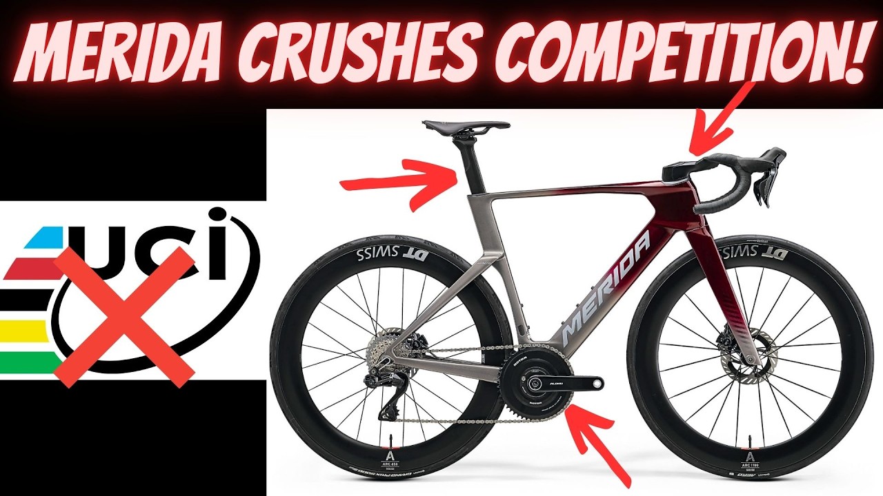 MERIDA показывает средний палец UCI!! *НОВЫЙ ВЕЛОСИПЕД MERIDA REACTO AERO!!!*